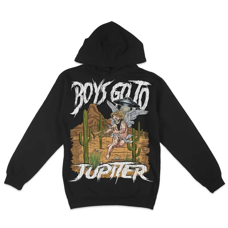 Premium Fleece Hoodie - Boys Go To Jupiter for Valentine's Day Soft Hoodie, Hoodie Pull Over, Vintage Design, Alt, goth,...