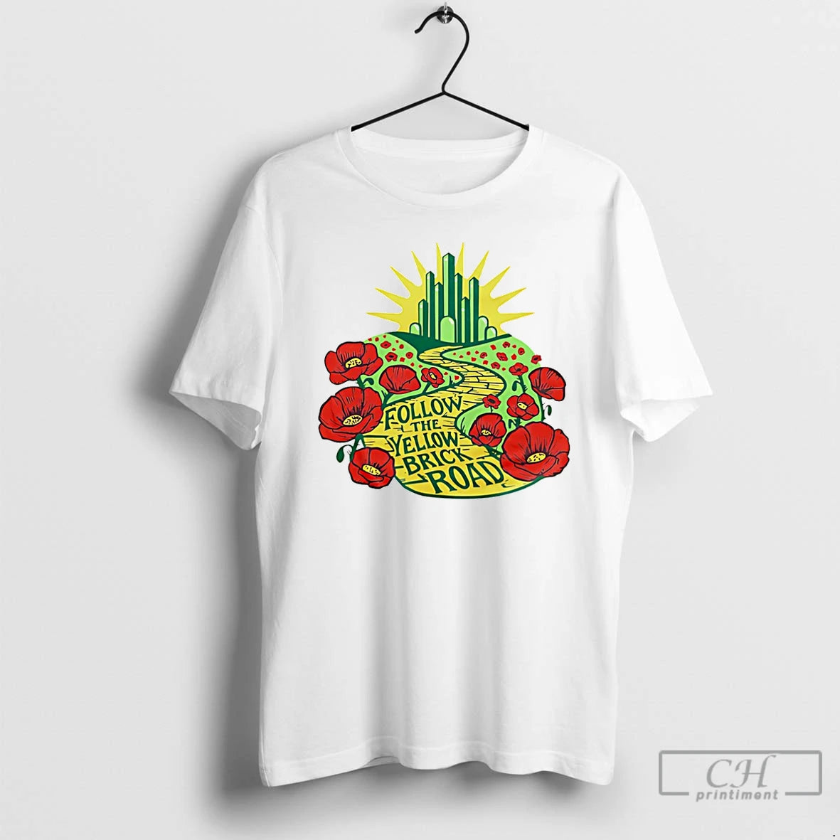 Premium Follow The Yellow Brick Road Kansas City Christmas T-Shirts, Hoodie, Sweatshirt | WearSparks.com