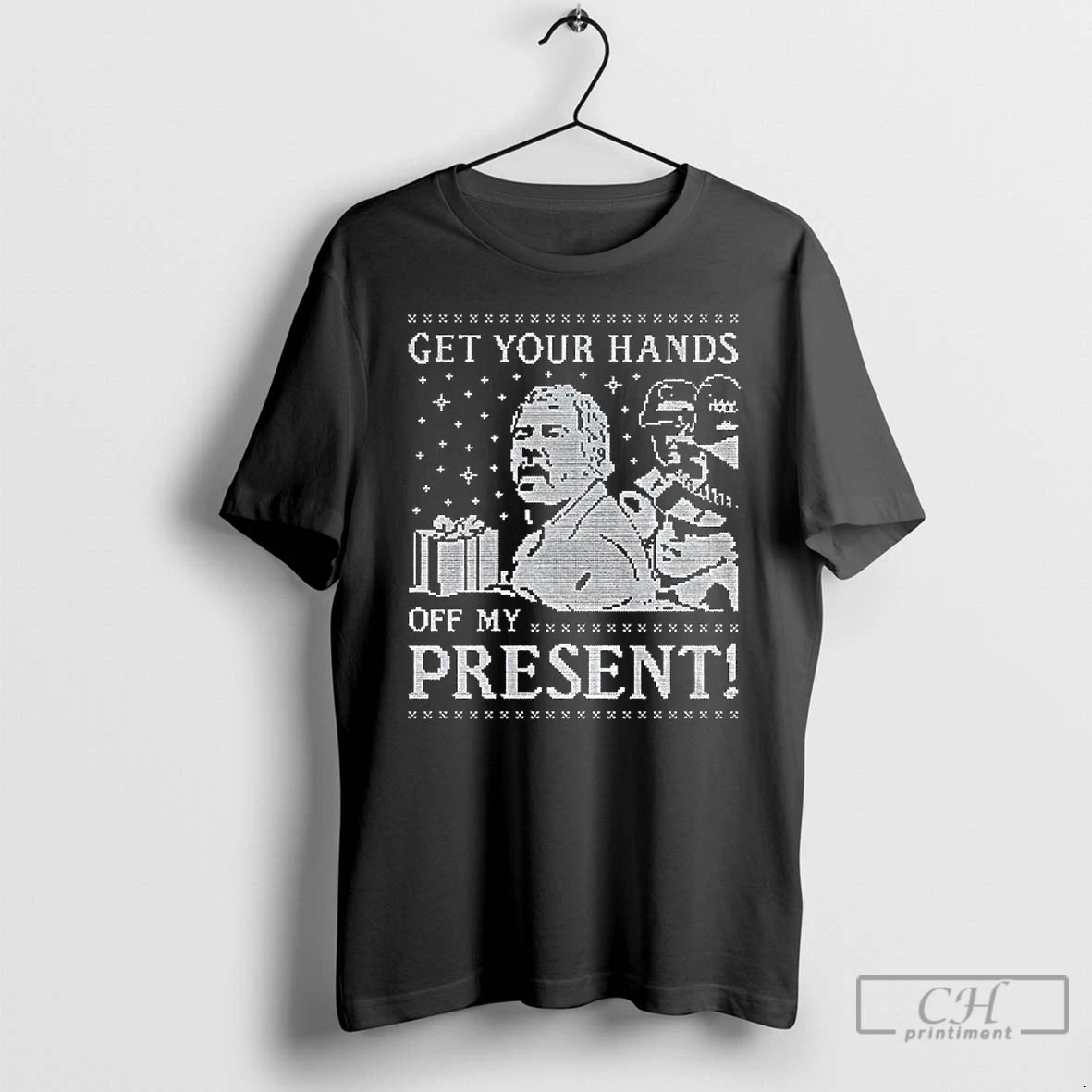 Premium Get Your Hands Off My Present Xmas T-Shirts, Hoodie, Sweatshirt | WearSparks.com