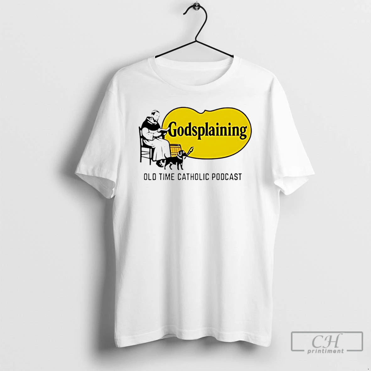 Premium Godsplaining Old Time Catholic Podcast T-Shirts, Hoodie, Sweatshirt | WearSparks.com