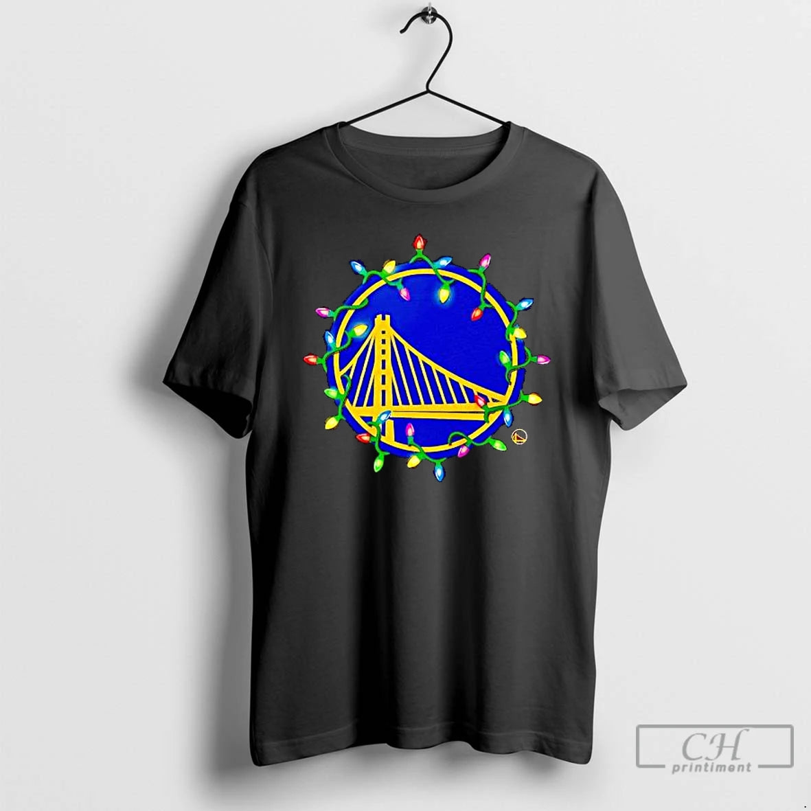 Premium Golden State Warriors Logo Lights Merry Christmas T-Shirts, Hoodie, Sweatshirt | WearSparks.com