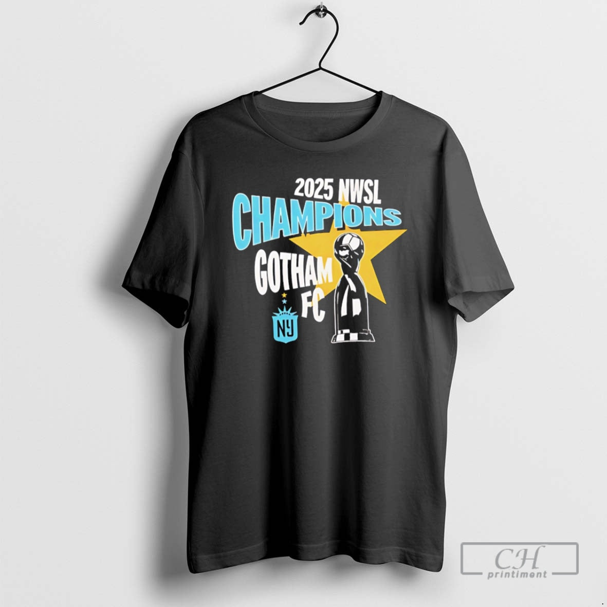 Premium Gotham Fc 2025 Nwsl Champions Trophy Cup Shirt Sweater Hoodie, Sweatshirt | WearSparks.com