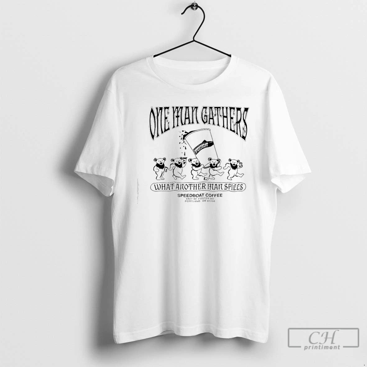 Premium Grateful Deads Dancing Bears One Man Gathers What Another Man Spills T Shirts Sweater Hoodie, Sweatshirt