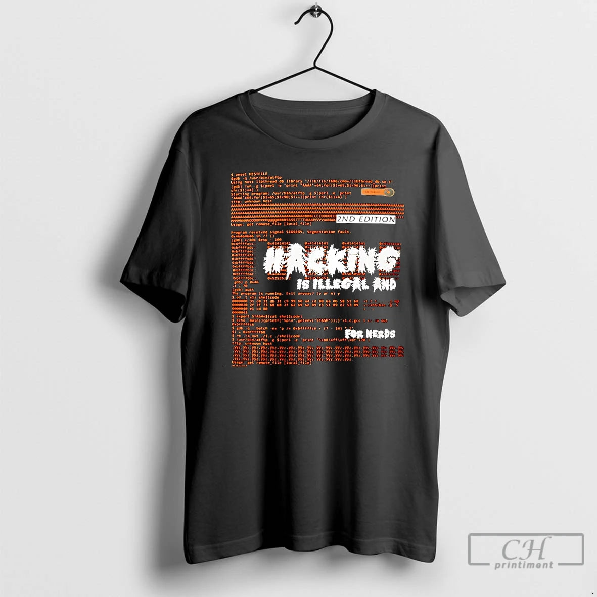 Premium Hacking Is Illegal And For Nerds Cod Christmas T-Shirts, Hoodie, Sweatshirt | WearSparks.com