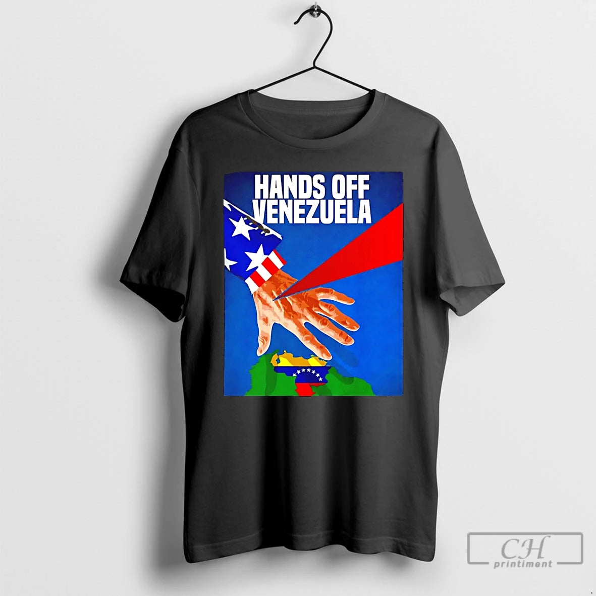 Premium Hands Off Venezuela Down With Us Imperialism T-Shirts, Hoodie, Sweatshirt | WearSparks.com