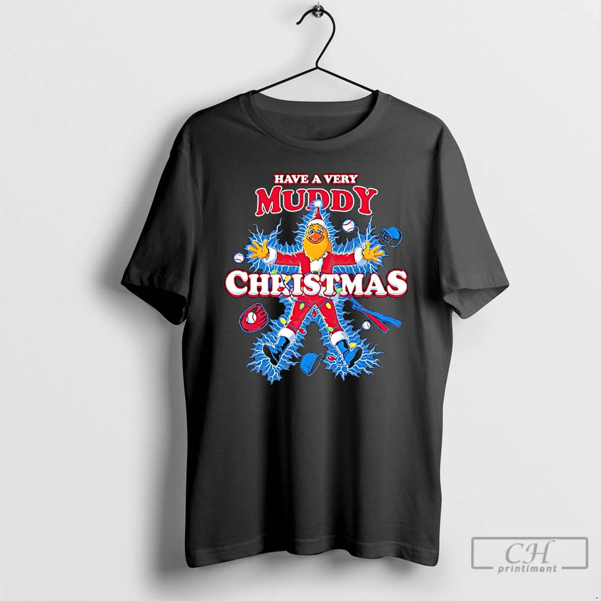 Premium Have A Very Muddy Toledo Mud Hens Mascot Shock Christmas T-Shirts, Hoodie, Sweatshirt | WearSparks.com