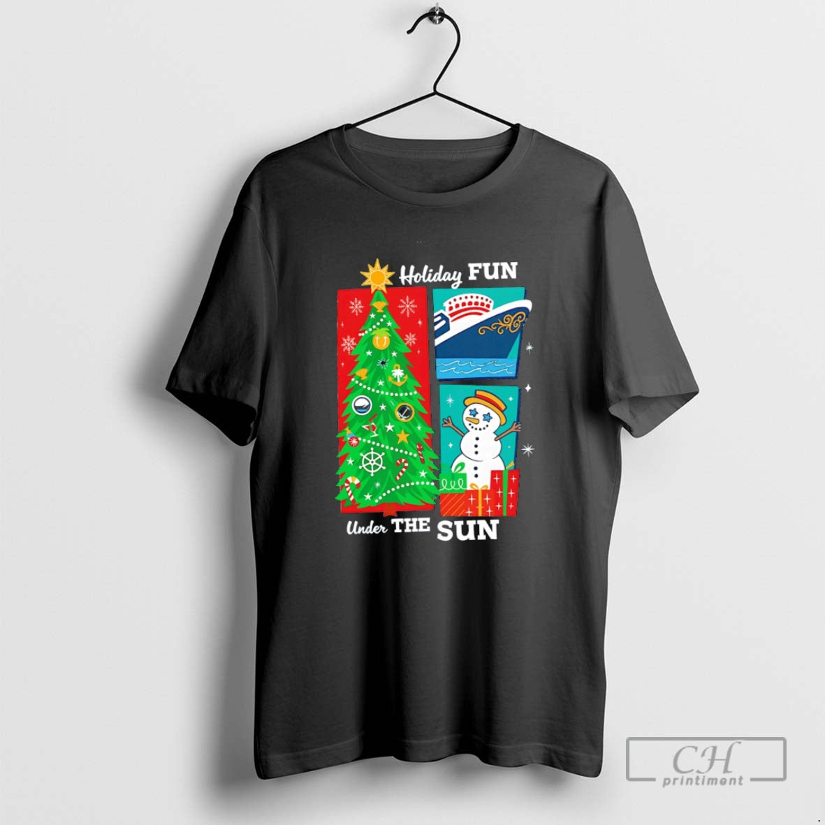Premium Holiday Fun Under The Sun Christmas Shirt Sweater Hoodie, Sweatshirt | WearSparks.com