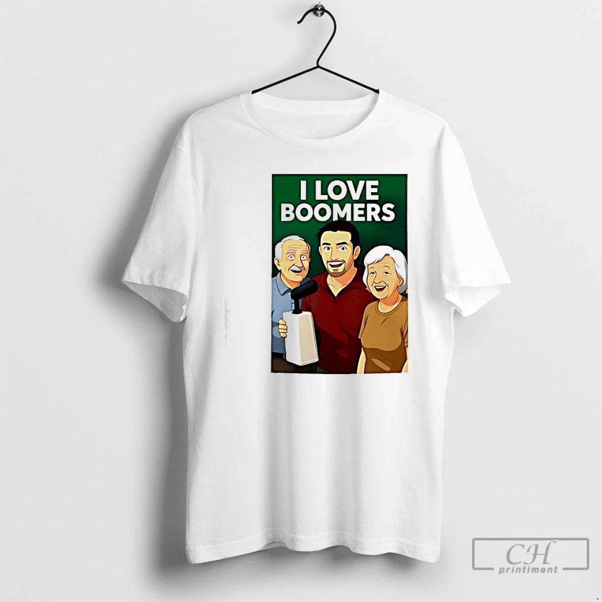 Premium I Love Boomers Graphic T-Shirts, Hoodie, Sweatshirt | WearSparks.com
