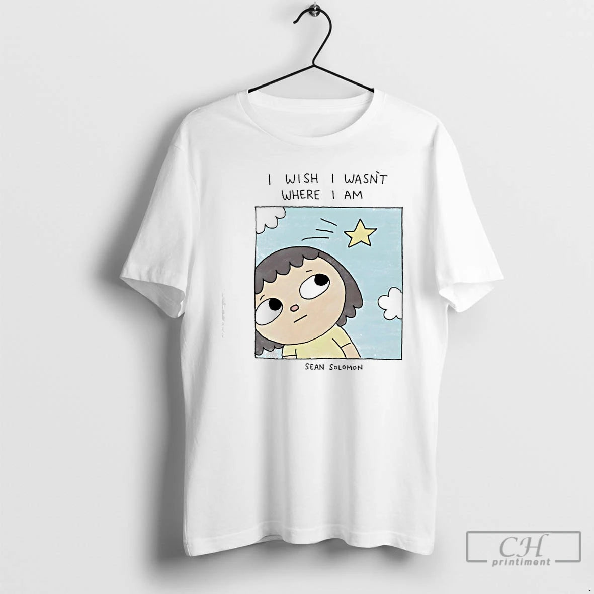 Premium I Wish I Wasnt Where I Am Sean Solomon T-Shirts, Hoodie, Sweatshirt | WearSparks.com