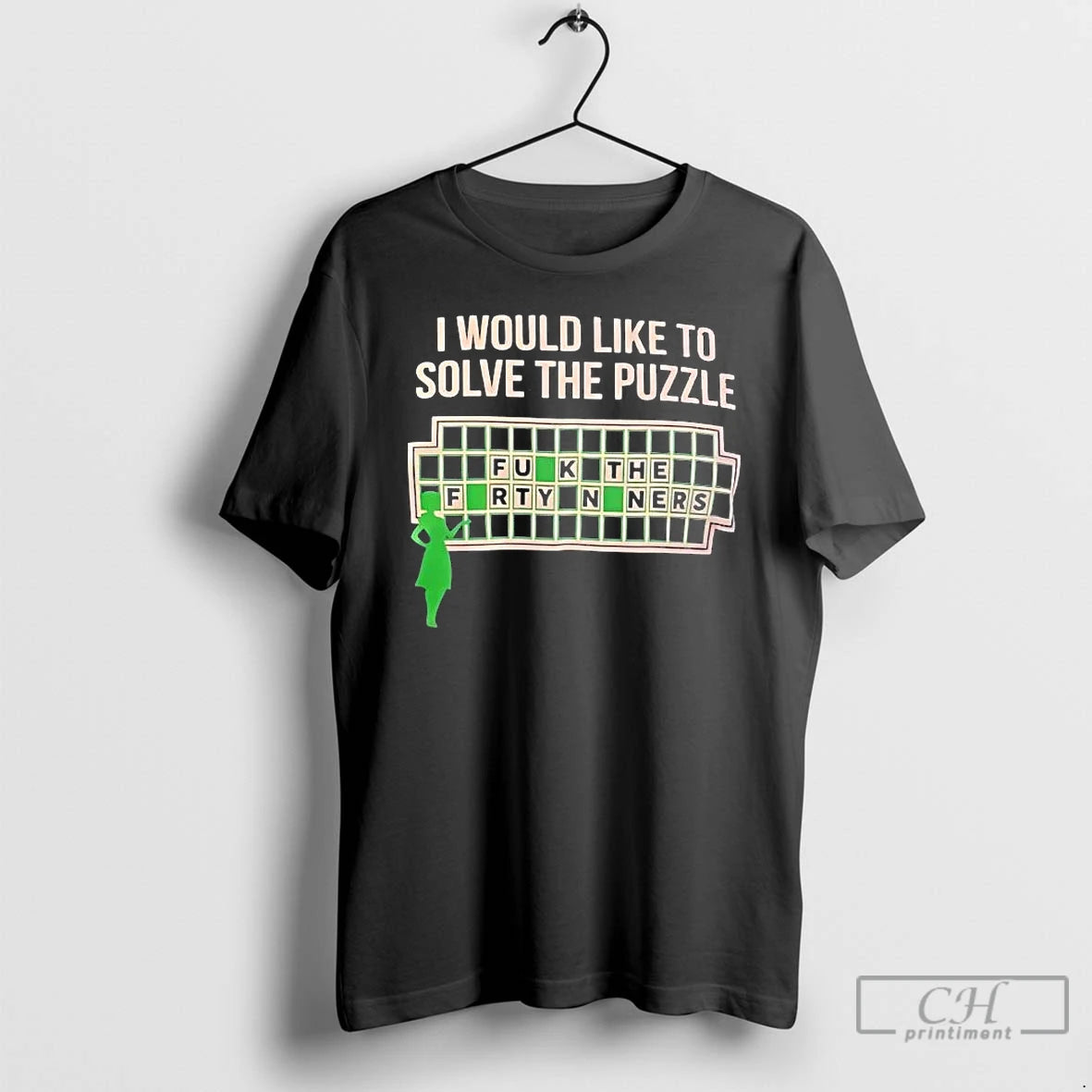 Premium I Would Like To Solve The Puzzle Fuck The 49ers T-Shirts, Hoodie, Sweatshirt | WearSparks.com