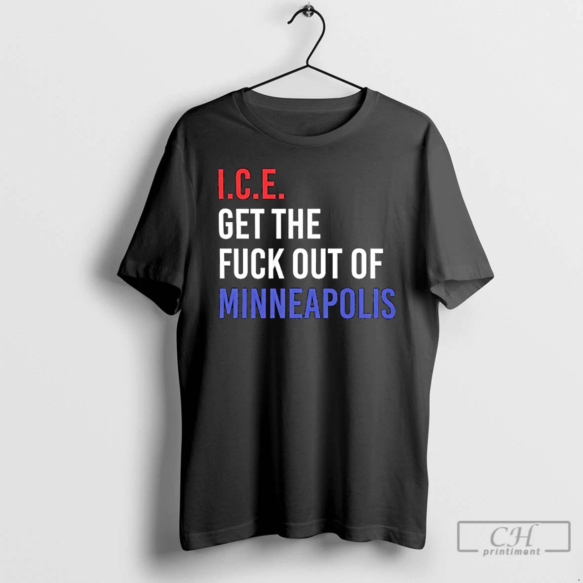 Premium I C E Get The Fuck Out Minneapolis T-Shirts, Hoodie, Sweatshirt | WearSparks.com