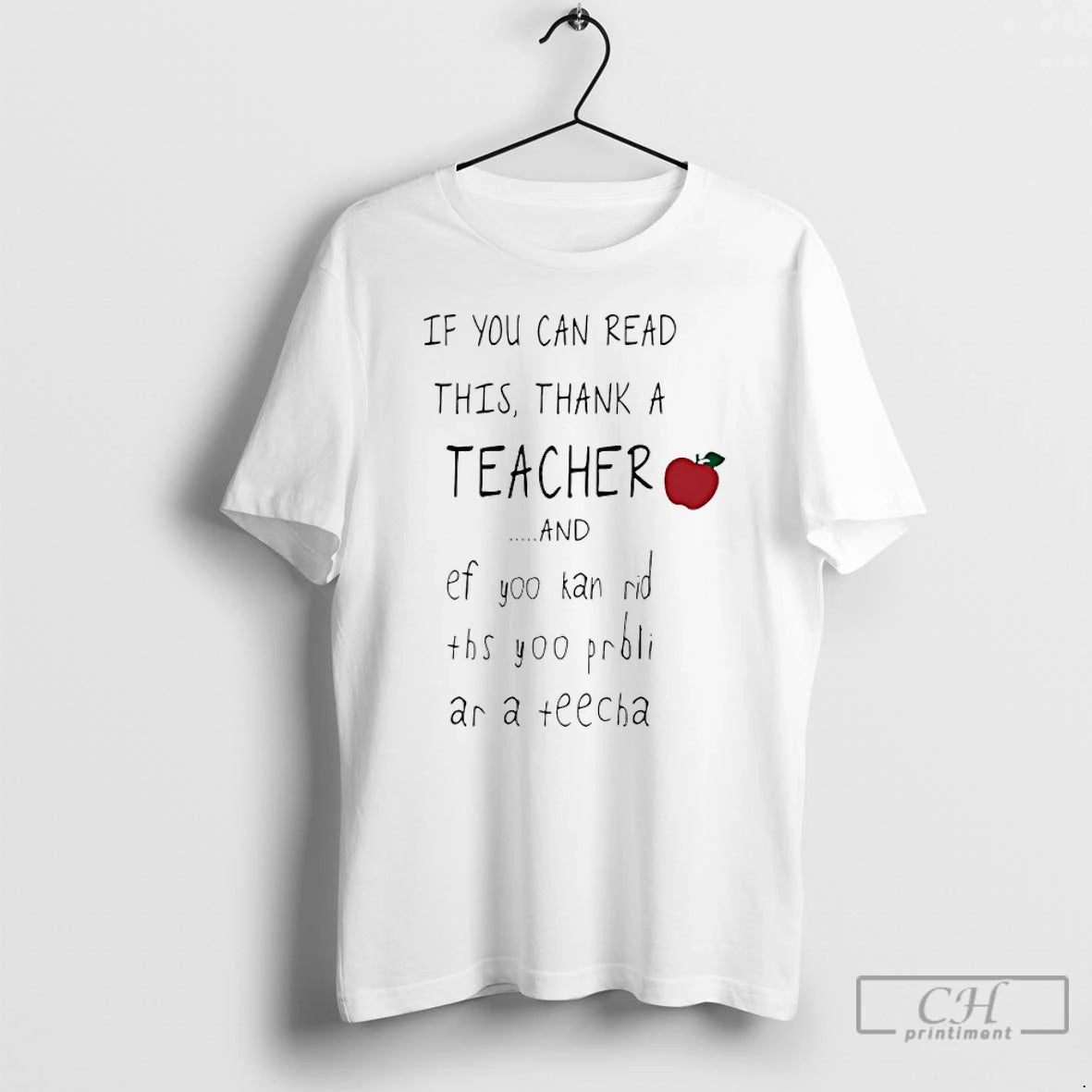 Premium If You Can Read This Thank A Teacher And Ef Yoo Probli Ar T-Shirts, Hoodie, Sweatshirt | WearSparks.com