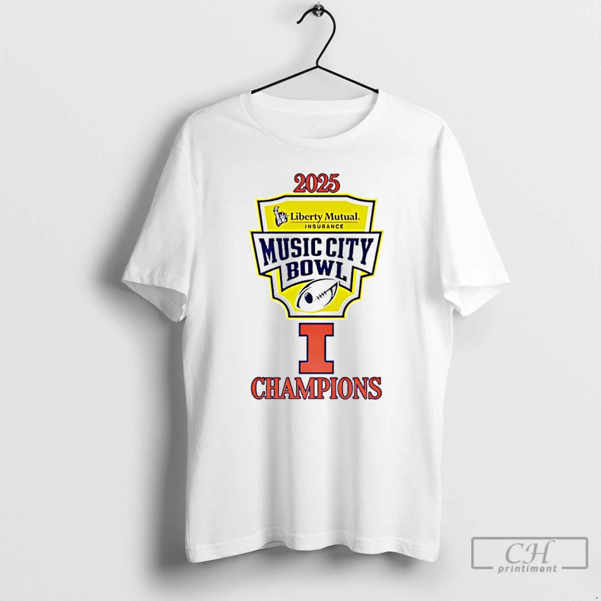 Premium Illinois 2025 Music City Bowl Champions T-Shirts, Hoodie, Sweatshirt | WearSparks.com