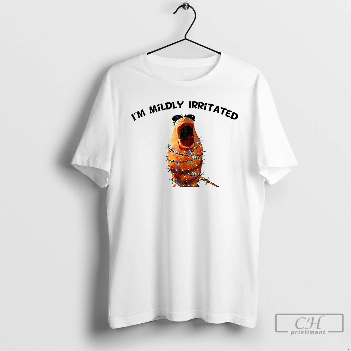 Premium Im Mildly Irritated Funny Marcus The Worm Xmas T-Shirts, Hoodie, Sweatshirt | WearSparks.com