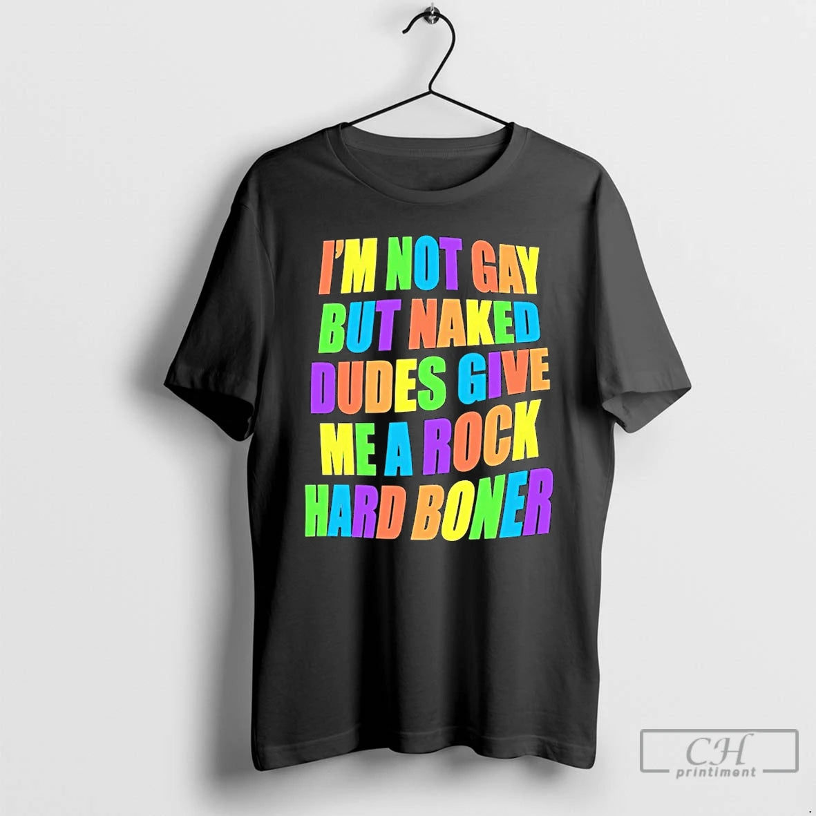 Premium Im Not Gay But Naked Dudes Give Me A Rock Hard Boner Lgbt T-Shirts, Hoodie, Sweatshirt | WearSparks.com