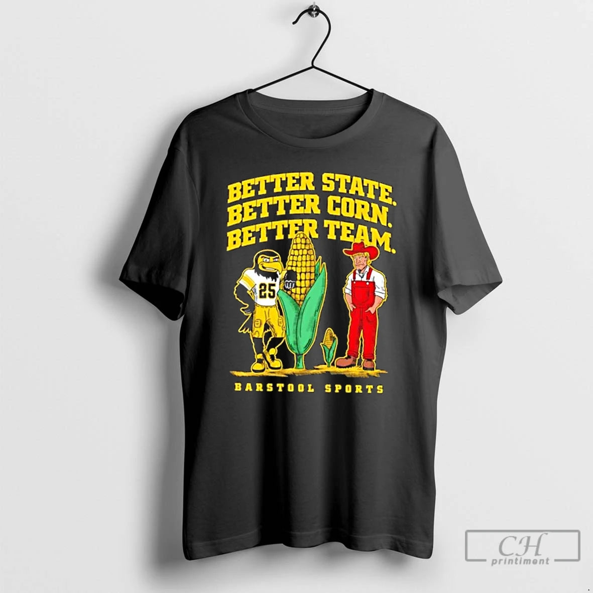 Premium Iowa Hawkeyes Better State Corn Team T-Shirts, Hoodie, Sweatshirt | WearSparks.com