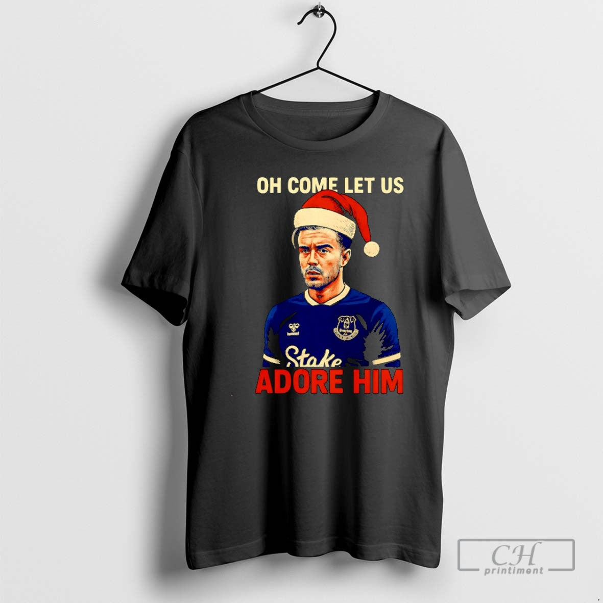 Premium Jack Grealish Oh Come Let Us Adore Him Christmas Christmas Shirt Sweater Hoodie, Sweatshirt | WearSparks.com
