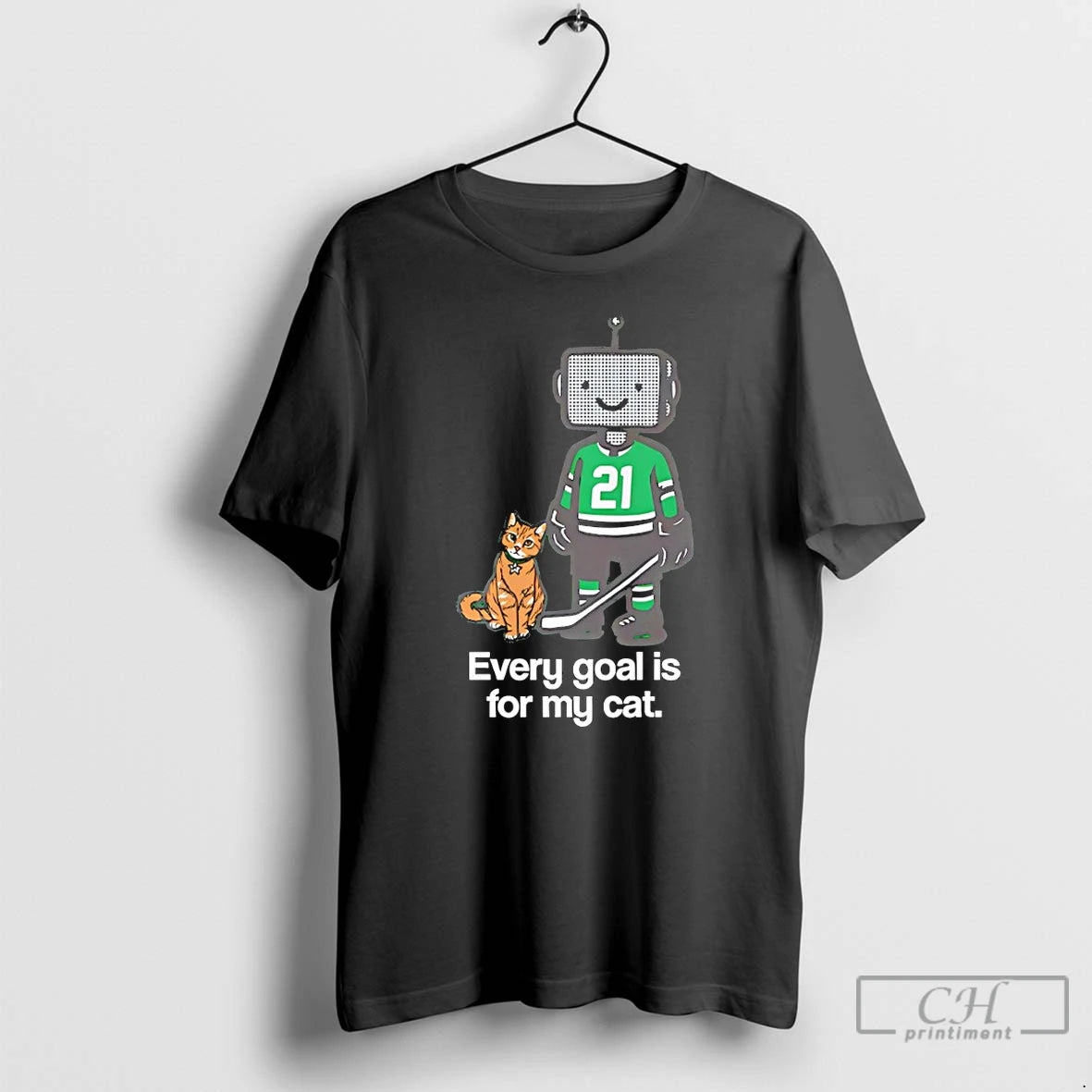 Premium Jason Robertson Dallas Stars Nhl Hockey Every Goal Is For My Cat T Shirts Hoodie, Sweatshirt | WearSparks.com