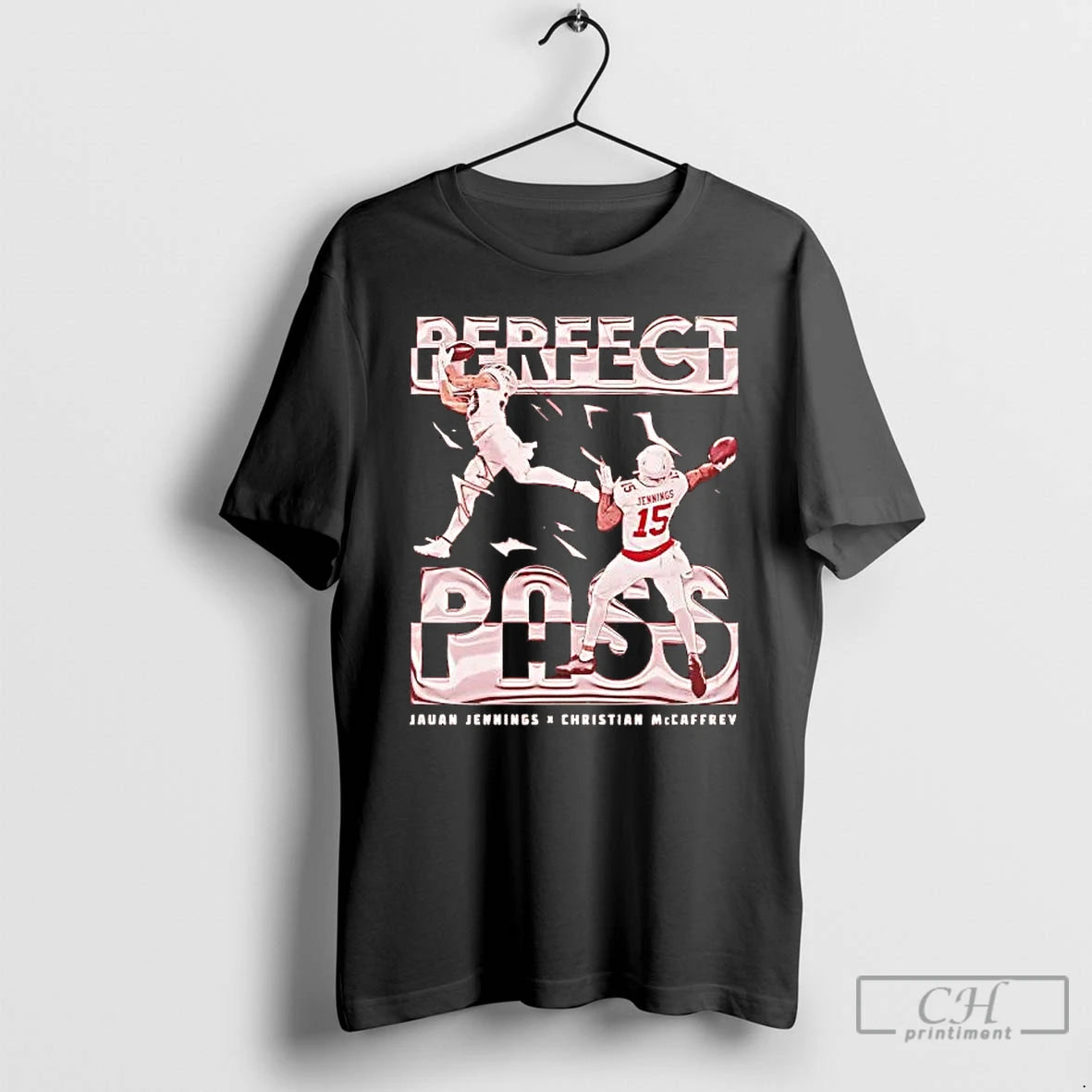 Premium Jauan Jennings And Christian Mccaffrey Perfect Pass San Francisco T-Shirts, Hoodie, Sweatshirt | WearSparks.com
