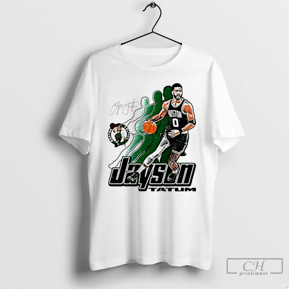 Premium Jayson Tatum Boston Celtics Signature 0 Retro Vibe Graphic T-Shirts, Hoodie, Sweatshirt | WearSparks.com