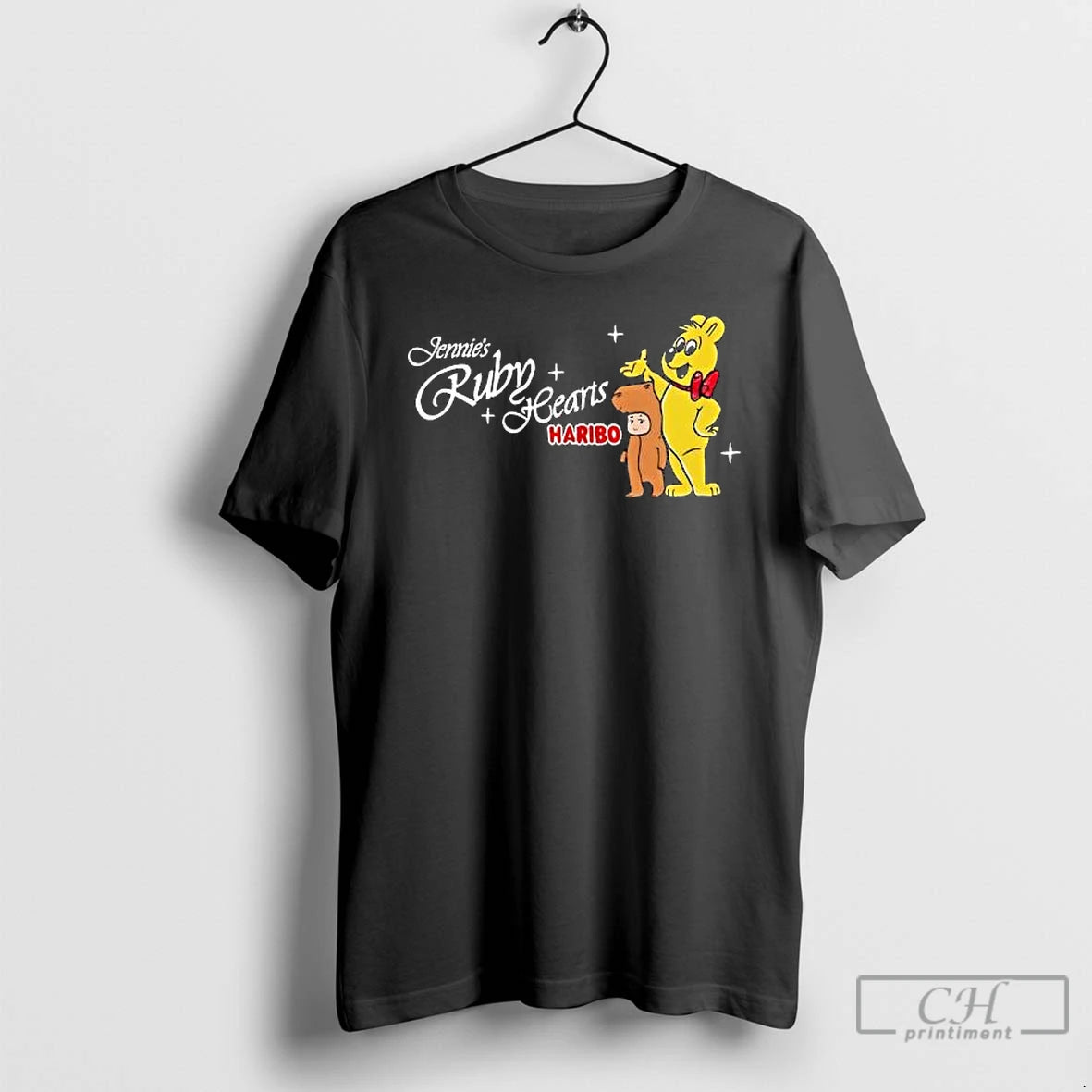 Premium Jennie Haribo Ruby Hearts T-Shirts, Hoodie, Sweatshirt | WearSparks.com