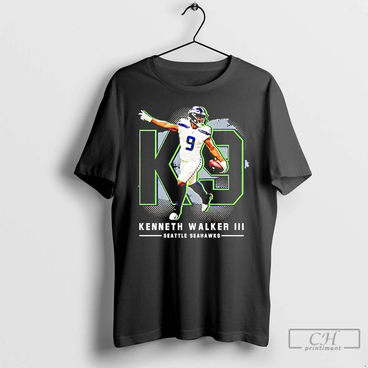 Premium Kenneth Walker Iii Running Celebration Seahawks T-Shirts, Hoodie, Sweatshirt | WearSparks.com