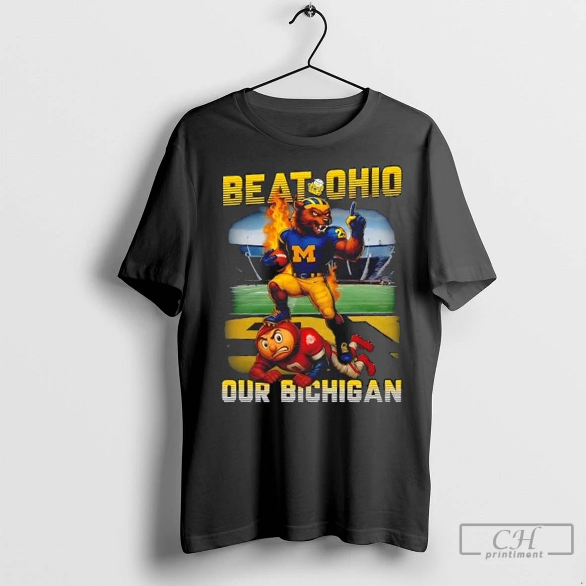 Premium Mascot Michigan Wolverines Beat Ohio Our Bichigan
