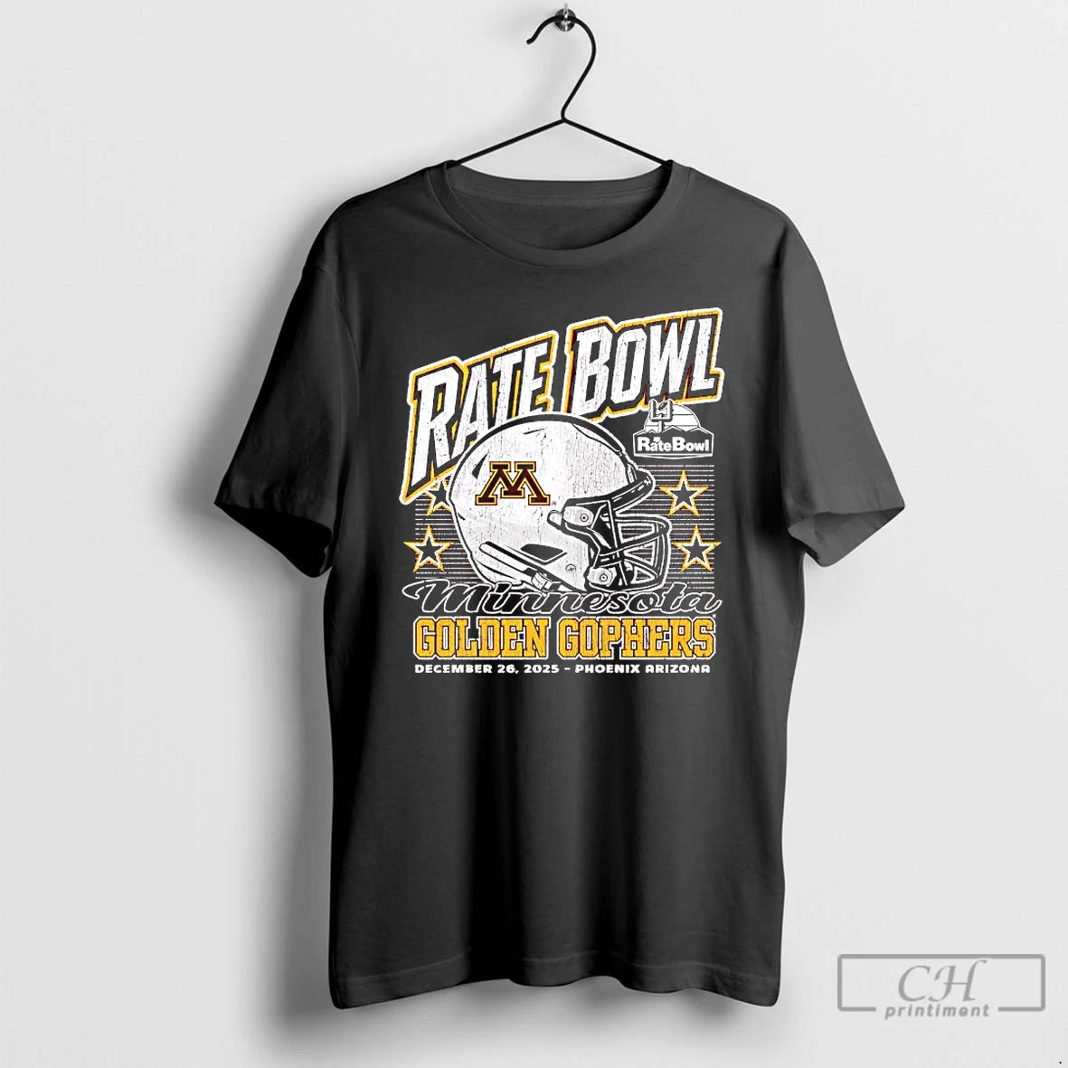 Premium Minnesota Golden Gophers 2025 Rate Bowl Phoenix Arizona T-Shirts, Hoodie, Sweatshirt | WearSparks.com