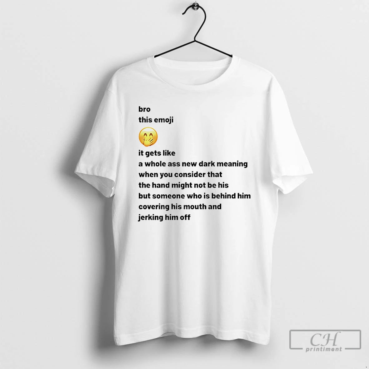 Premium New Dark Meaning Bro This Emoji It Gets Like T-Shirts, Hoodie, Sweatshirt | WearSparks.com