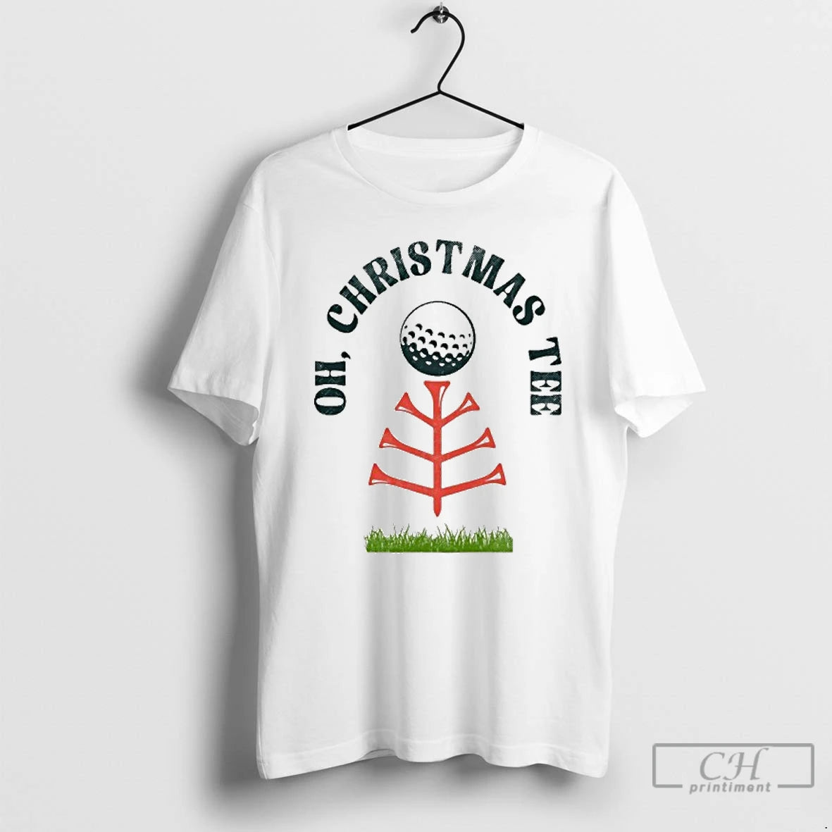 Premium Oh Christmas Tee Golf Tree Hoodie, Sweatshirt | WearSparks.com