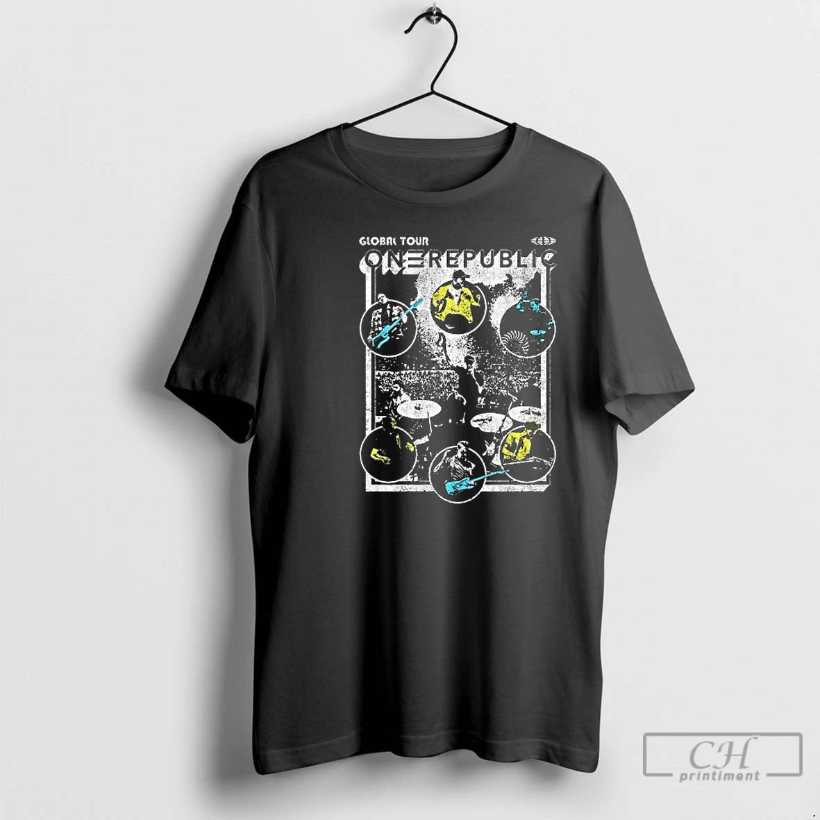 Premium Onerepublic Global Tour Circle Circle Black T-Shirts, Hoodie, Sweatshirt | WearSparks.com