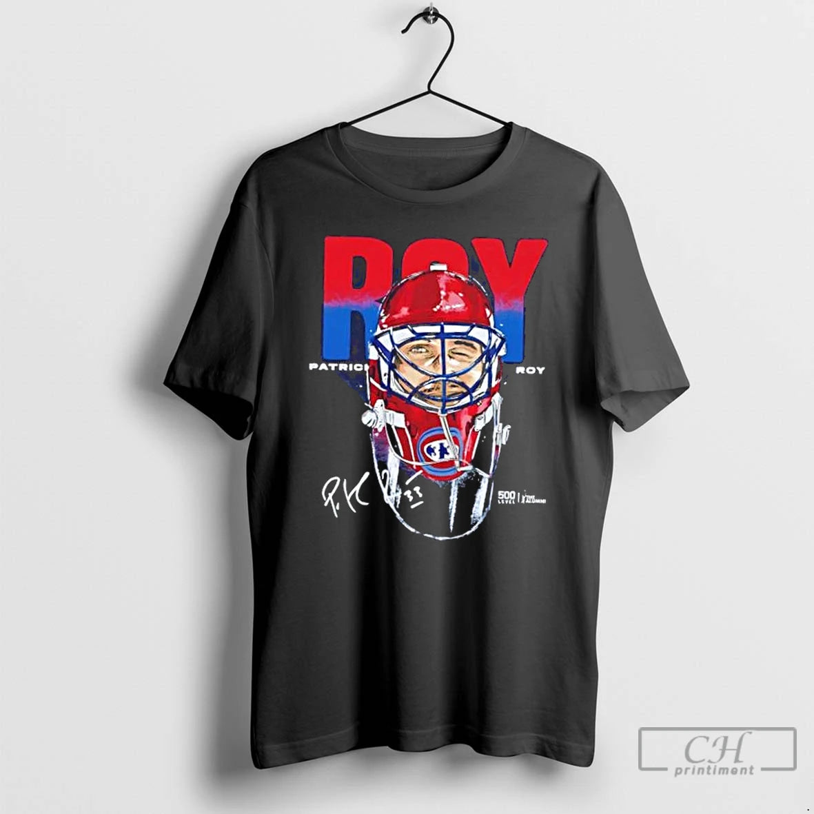 Premium Patrick Roy Montreal Canadiens Goalie Mask Hockey Signature T-Shirts, Hoodie, Sweatshirt | WearSparks.com