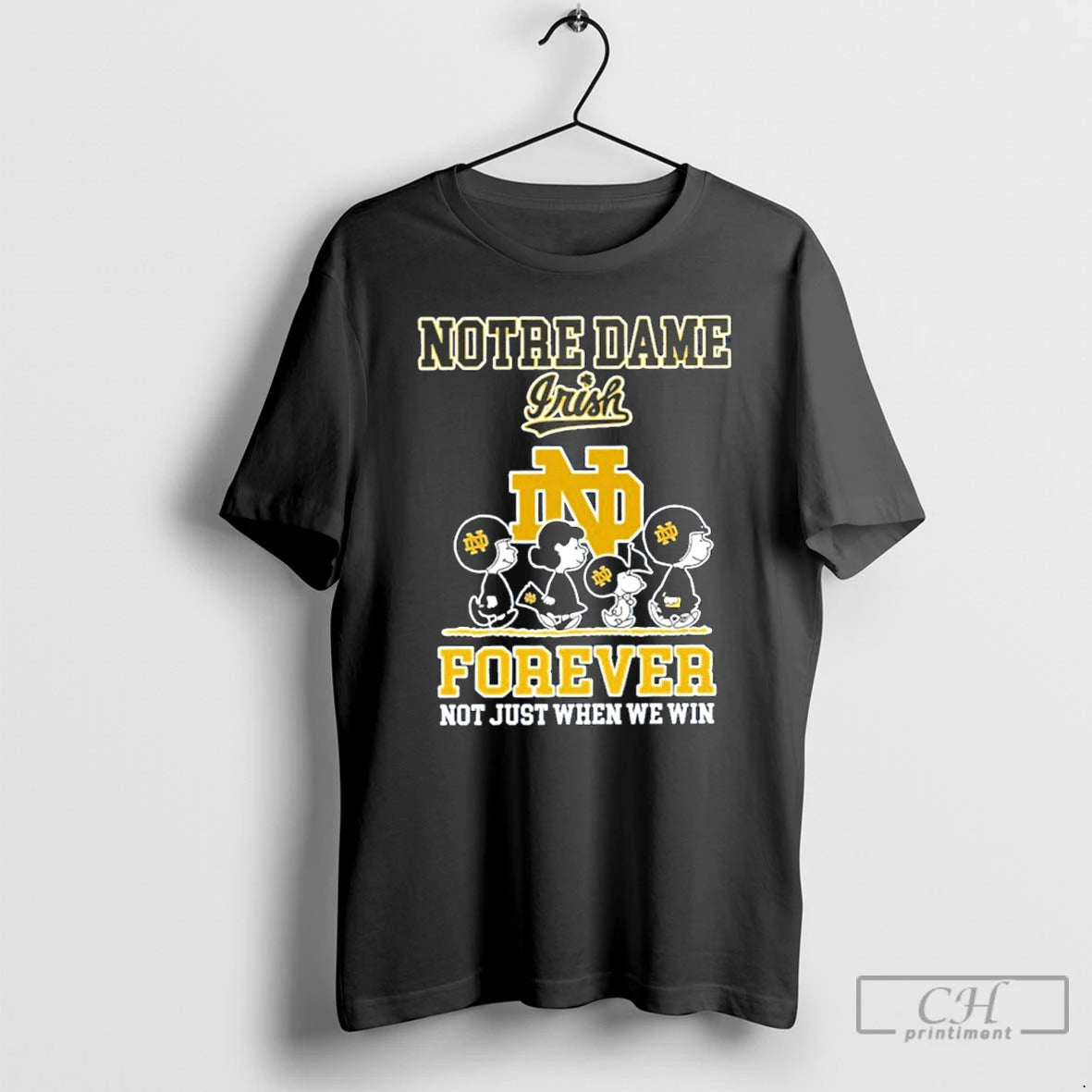 Premium Peanuts Abbey Road Notre Dame Irish Forever Not Just When We Win T Shirts Hoodie, Sweatshirt | WearSparks.com