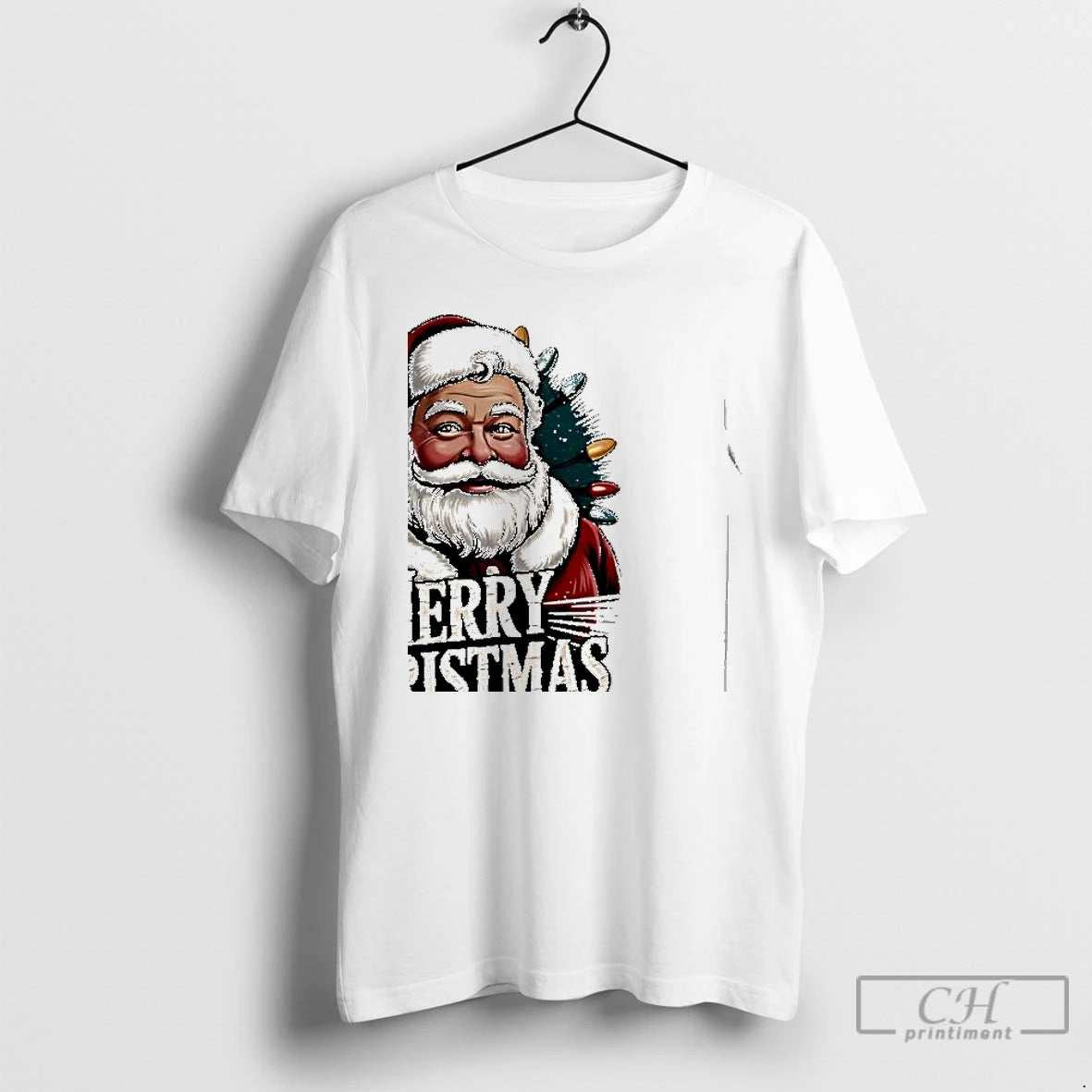 Premium Santa Claus Funny Merry Christmas Lights T-Shirts, Hoodie, Sweatshirt | WearSparks.com