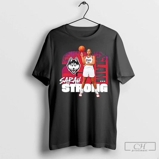 Premium Sarah Strong 21 Uconn Huskies Basketbvall Slam T-Shirts, Hoodie, Sweatshirt | WearSparks.com