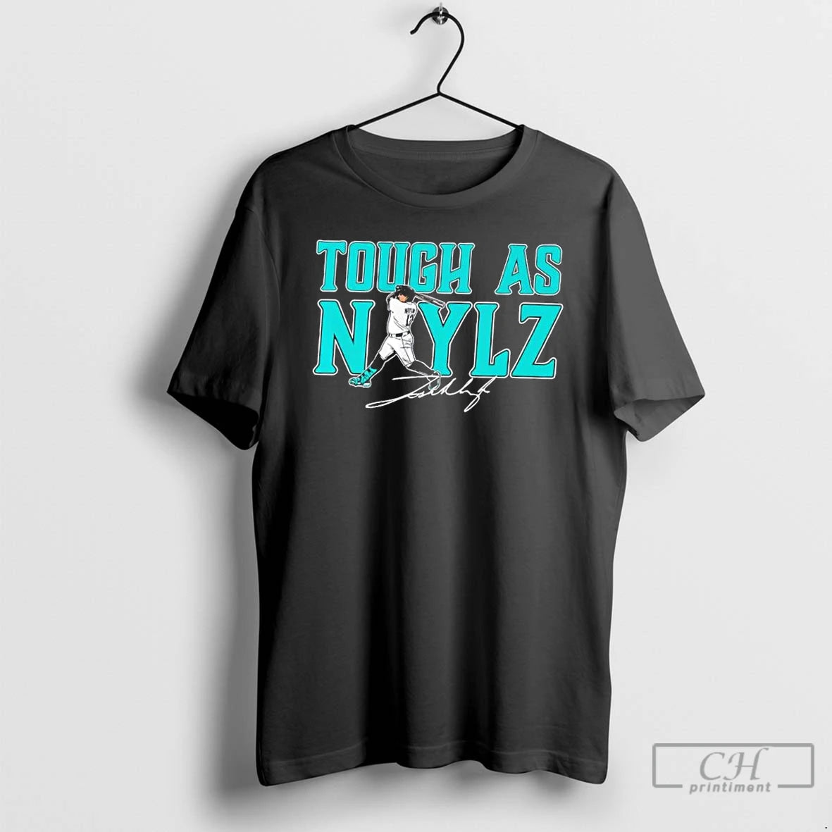 Premium Seattle Mariners Baseball Josh Naylor Tough As Naylz Signature T-Shirts, Hoodie, Sweatshirt | WearSparks.com
