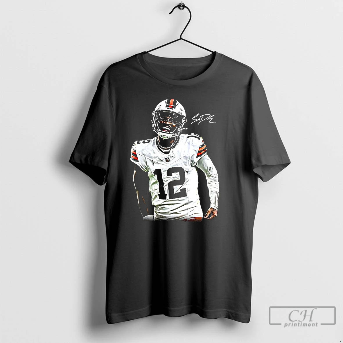 Premium Shedeur Sanders Cleveland Browns Football The Debut Signature T-Shirts, Hoodie, Sweatshirt | WearSparks.com
