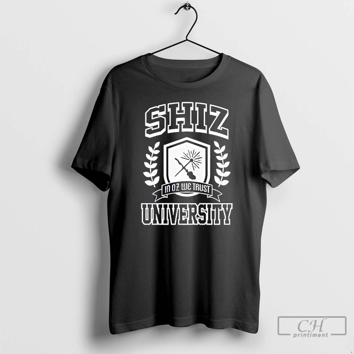 Premium Shiz University In Oz We Trust T-Shirts, Hoodie, Sweatshirt | WearSparks.com