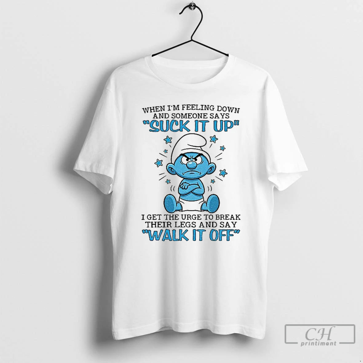 Premium Smurf When Im Feeling Down And Someone Says Suck It Up I Get The T-Shirts, Hoodie, Sweatshirt | WearSparks.com