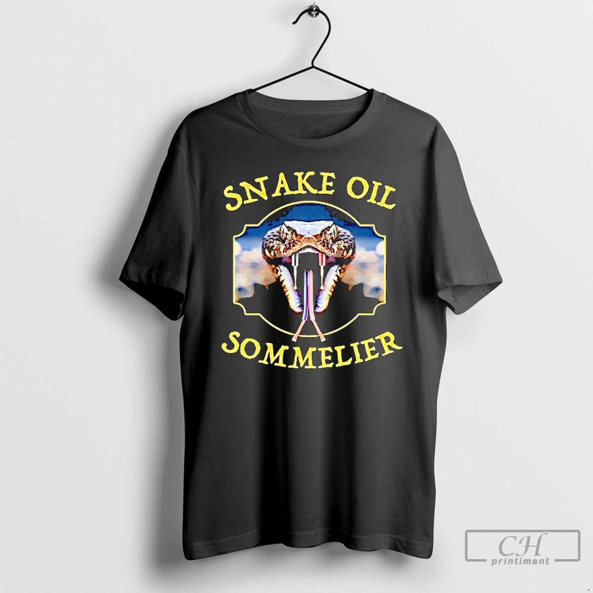 Premium Snake Oil Sommelier Funny Snake T-Shirts, Hoodie, Sweatshirt | WearSparks.com