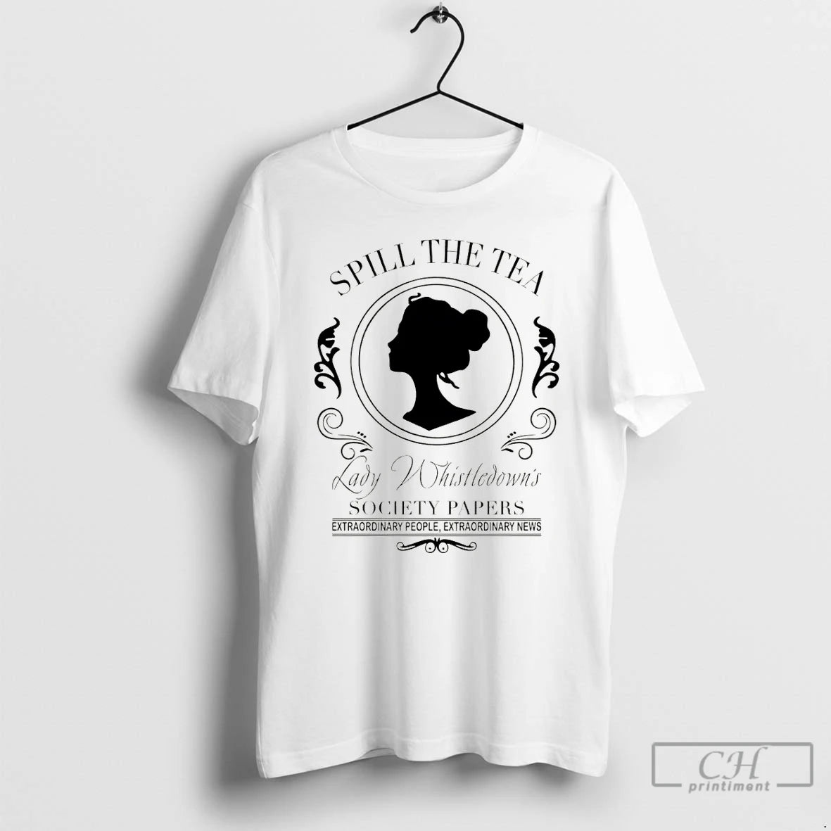 Premium Spill The Tea Lady Whistledown Society Papers Vintage T-Shirts, Hoodie, Sweatshirt | WearSparks.com