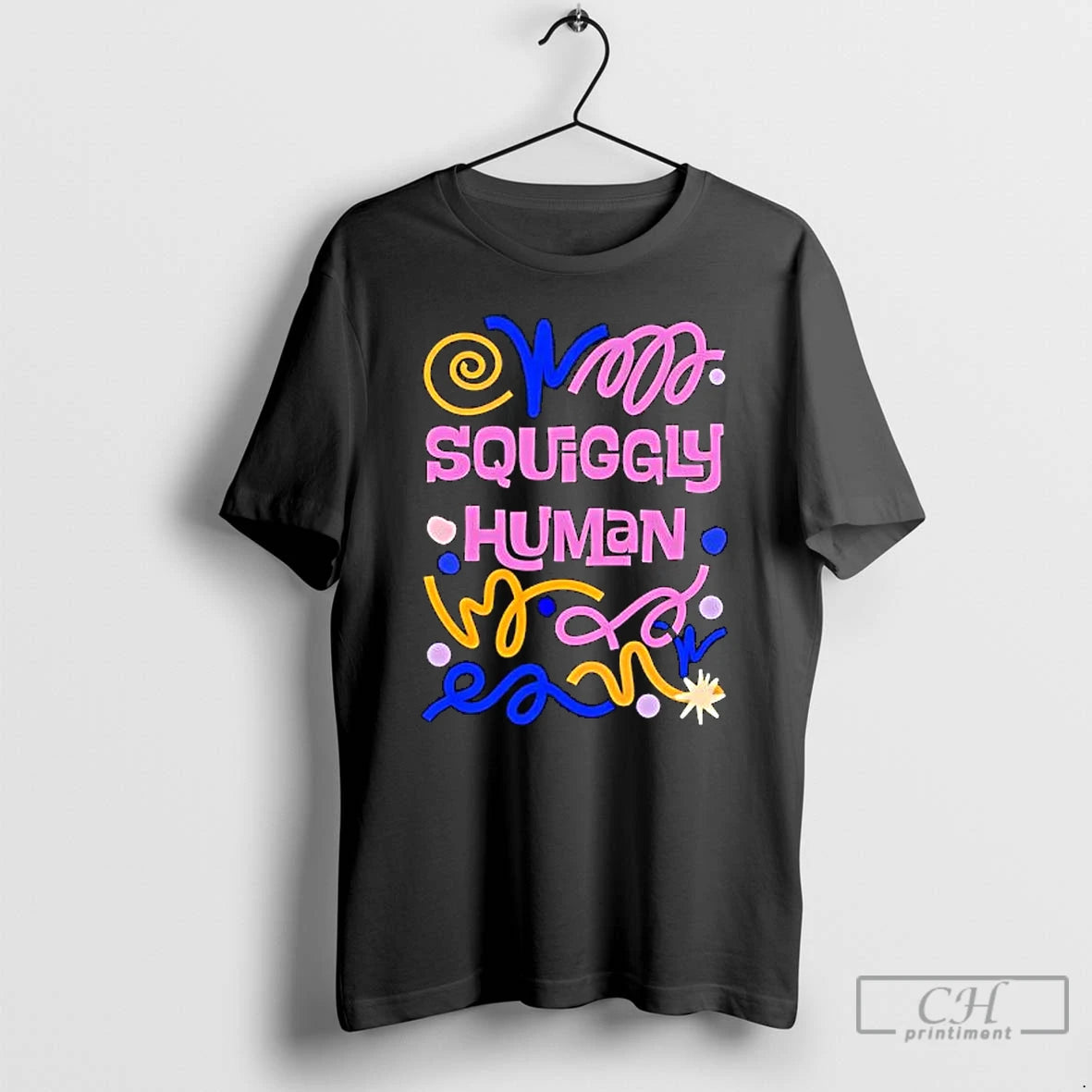 Premium Squiggly Human Design T-Shirts, Hoodie, Sweatshirt | WearSparks.com