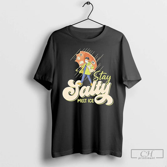 Premium Stay Salty Melt Ice Anti Ice Abolish Anti Trump Ice Funny Political T Shirts Hoodie, Sweatshirt | WearSparks.com