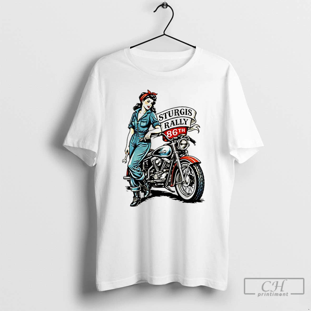 Premium Sturgis Iron Rose Pin Up 86th Anniversary 2026 T-Shirts, Hoodie, Sweatshirt | WearSparks.com