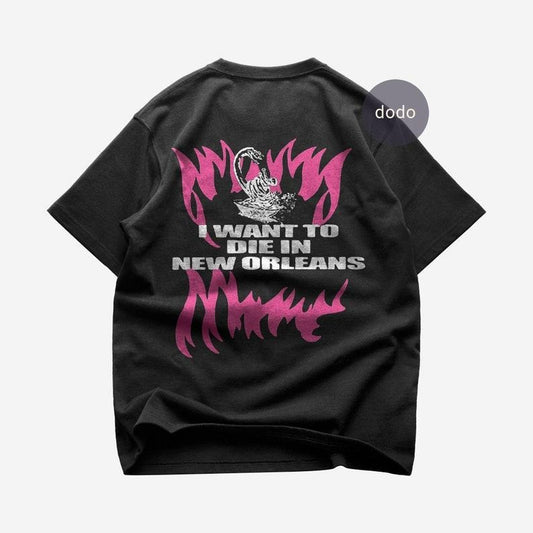 Premium Suicideboys Back T-Shirt - I Want To Die In New Orleans Album T-Shirt - Suicideboys New Album T-Shirt