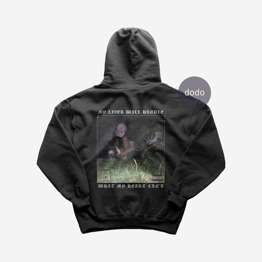 Premium Suicideboys Hoodie - My Liver Will Handle What My Heart Can't Album Hoodie - Suicideboys New Album Hoodie-Unisex...