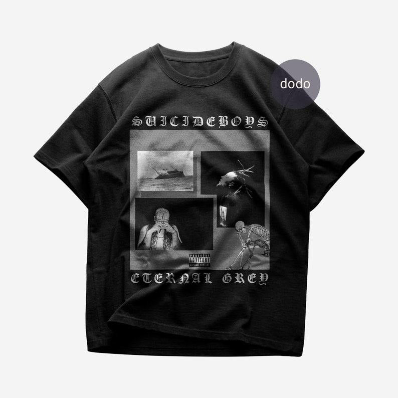 Premium Suicideboys T-Shirt - Eternal Grey Album Shirt - Suicideboys New Album Shirt