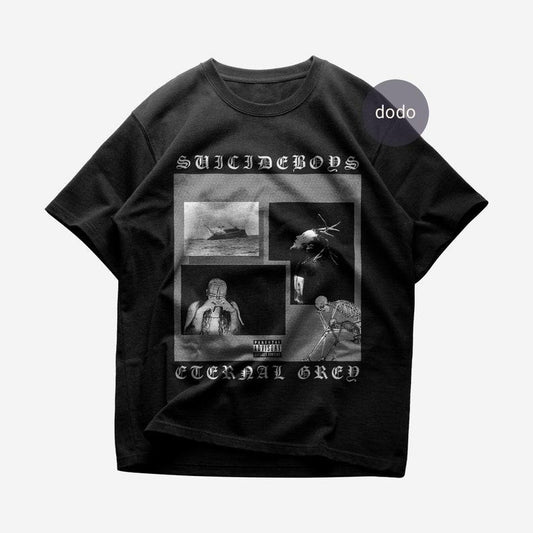 Premium Suicideboys T-Shirt - Eternal Grey Album Shirt - Suicideboys New Album Shirt