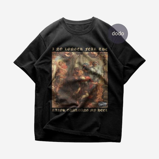 Premium Suicideboys T-Shirt - I No Longer Fear The Razor Guarding My Heel Album Shirt - Suicideboys New Album Shirt...