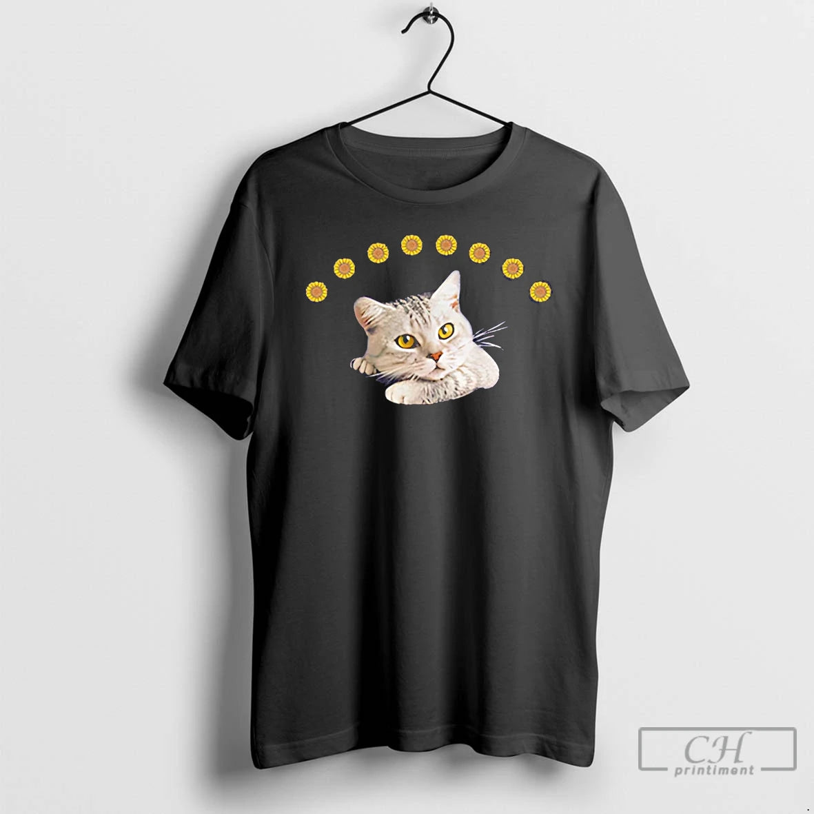Premium Sunflower Cat Cute T-Shirts, Hoodie, Sweatshirt | WearSparks.com